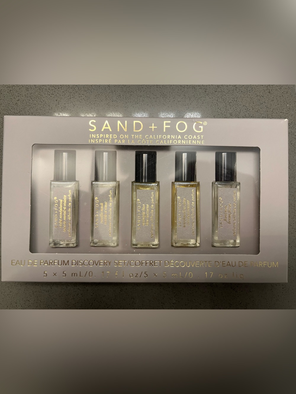 Sand + Fog EDP Oil Rollerball Discovery Set